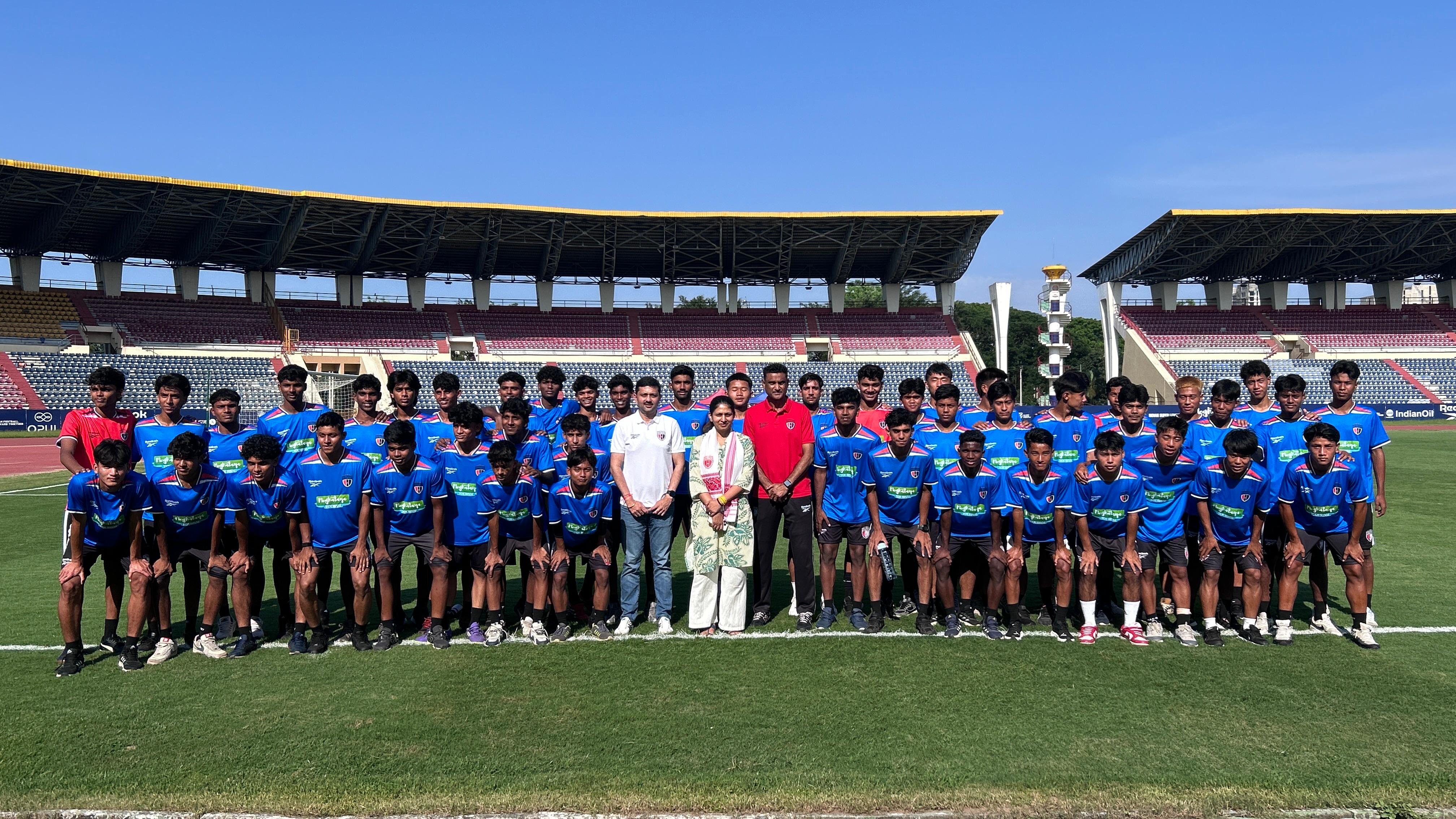Future of Indian Football Lies in Early Talent Discovery, Quality Coaching and Athlete Development”: Union MoS Youth Affairs & Sports Raksha Khadse - image 1